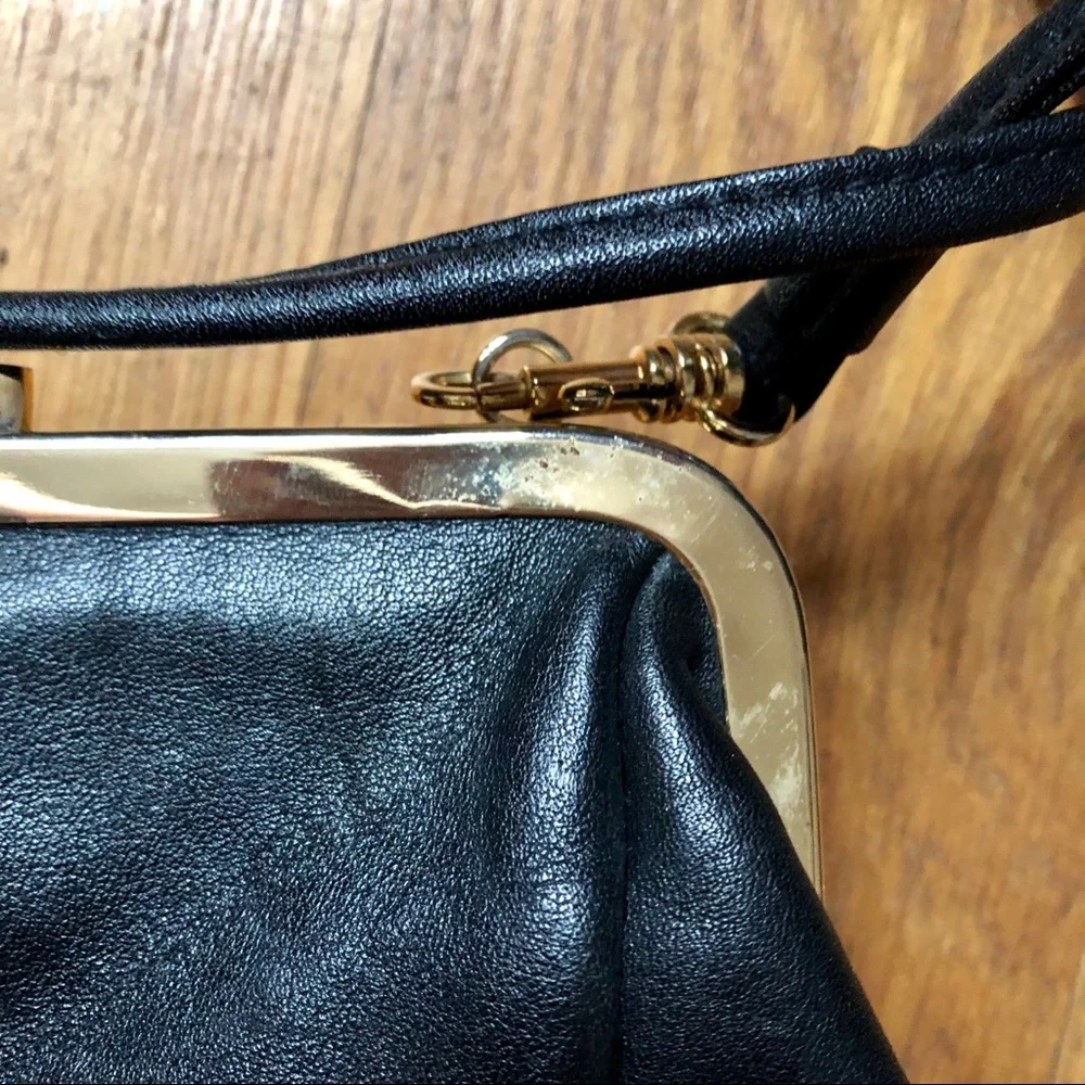 Y2K Jennifer Moore Black Cross Body Bag